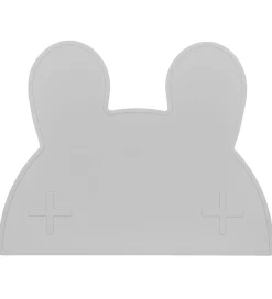 We Might Be Tiny Dækkeservietter>Dækkeserviet - Kanin - Silikone - Grå