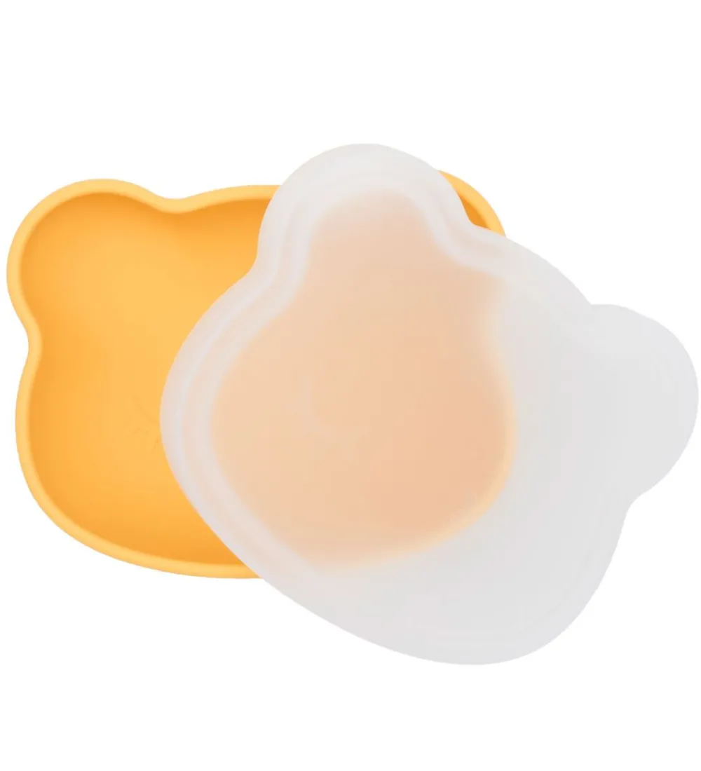 We Might Be Tiny Skåle|Skål m. Sugekop - Silikone - Gul