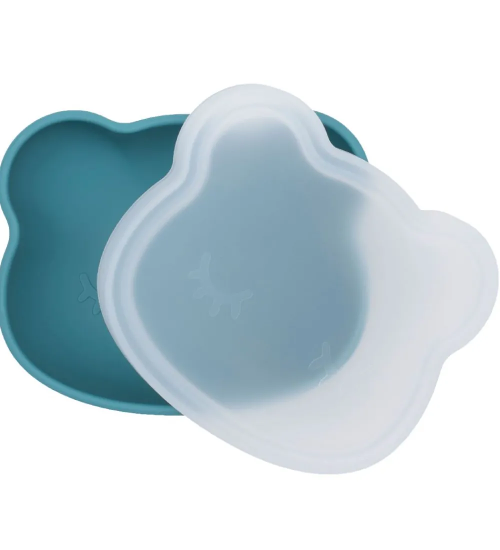 We Might Be Tiny Skåle|Skål m. Sugekop - Silikone - Blue Dusk