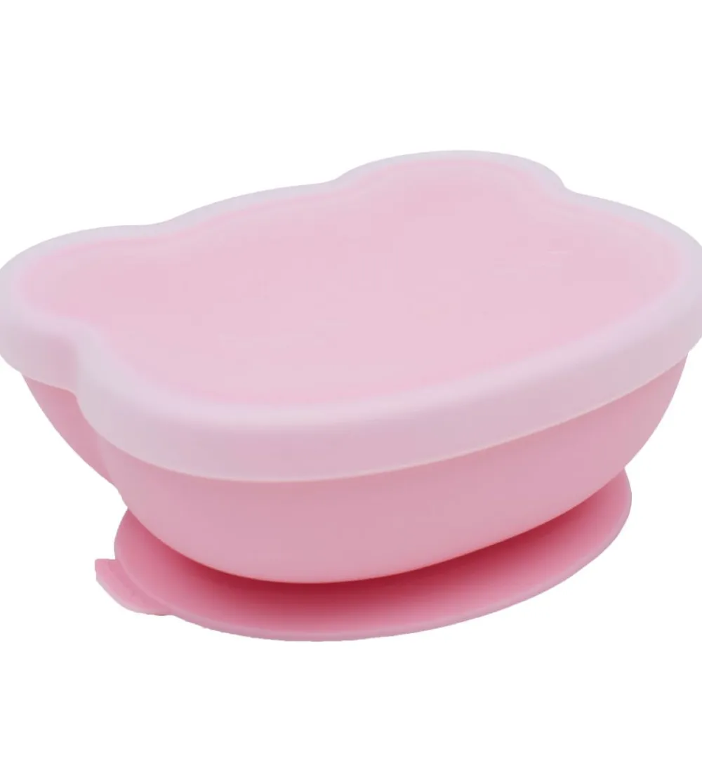 We Might Be Tiny Skåle>Skål m. Sugekop - Silikone - Powder Pink