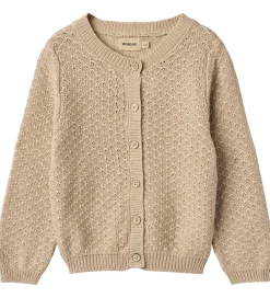 Børn Wheat Striktrøjer>Cardigan - Strik - Magnella - Warm Sand