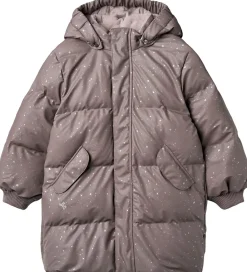 Børn Wheat Dunjakker Og Dynejakker>Dynejakke - PU - Coast - Purple Stone Stars