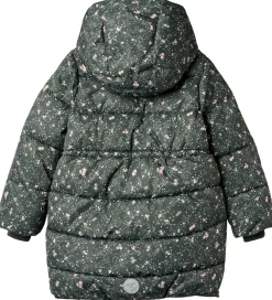 Børn Wheat Dunjakker Og Dynejakker|Dynejakke - Yrsa - Forest Lake Checked Flowers