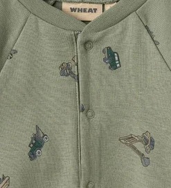 Børn Wheat Heldragter|Heldragt - Lou - Dusty Green Cars