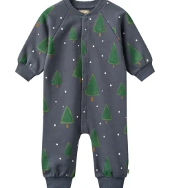 Børn Wheat Heldragter|Heldragt - Sweat - Lilo - Greyblue Holiday