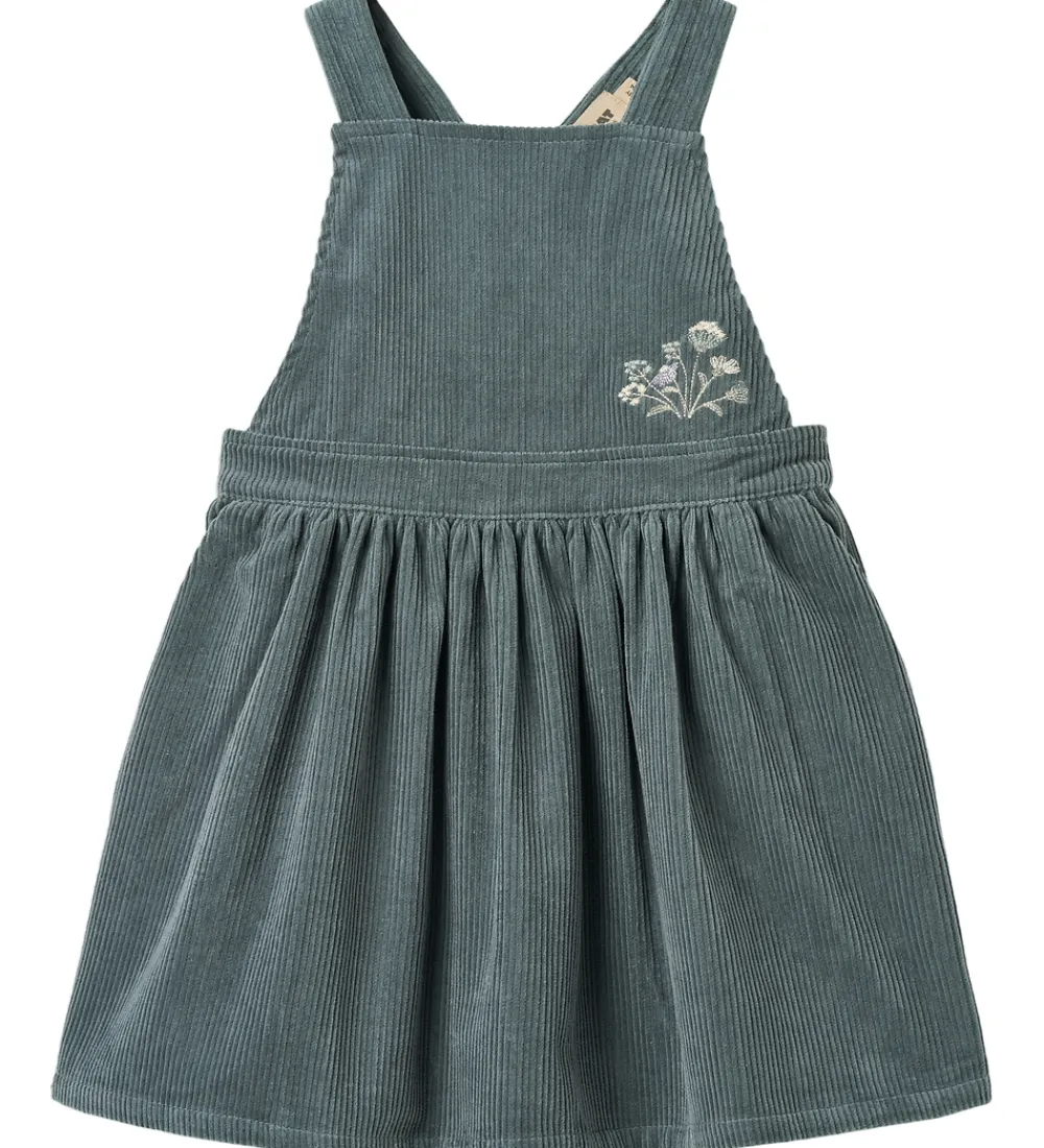 Børn Wheat Kjoler|Kjole - Fløjl - Agnes - Stormy Weather