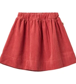 Børn Wheat Nederdele>Nederdel - Fløjl - Sissi - Raspberry