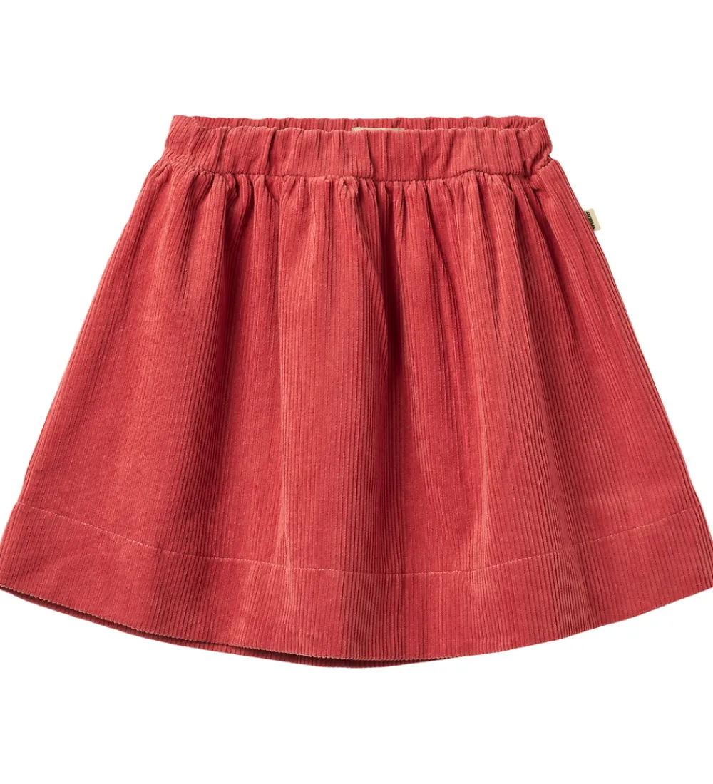 Børn Wheat Nederdele>Nederdel - Fløjl - Sissi - Raspberry