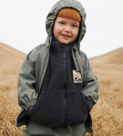 Børn Wheat Regntøj|Regnbukser - PU - Groa - Thunder Sky