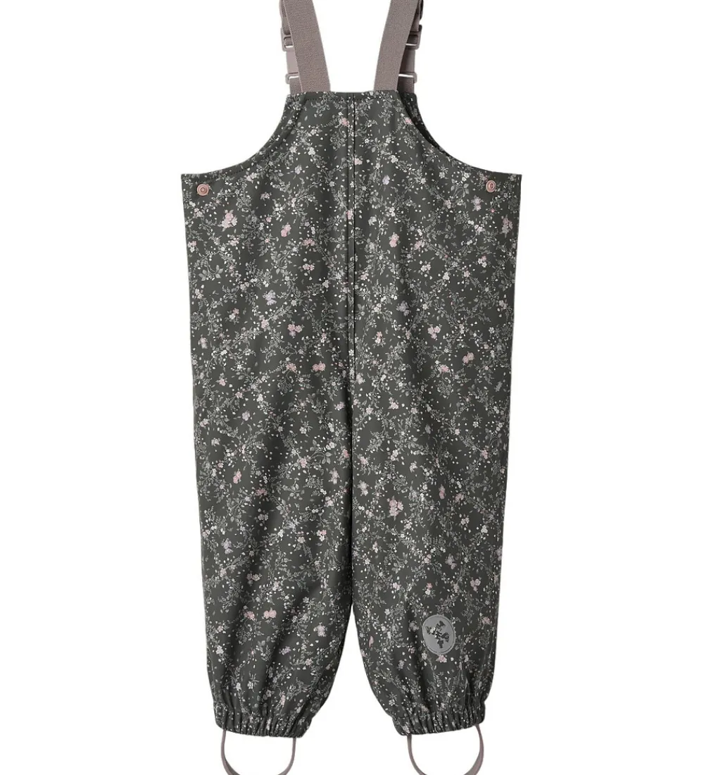 Børn Wheat Regntøj|Regnbukser m. Seler - PU - Charlo - Forest Lake Checked Fl