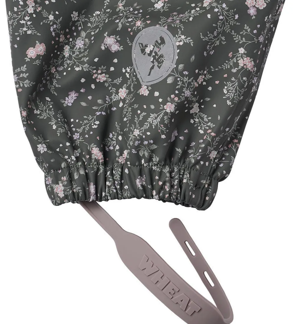 Børn Wheat Regntøj|Regnbukser m. Seler - PU - Charlo - Forest Lake Checked Fl