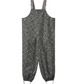 Børn Wheat Regntøj|Regnbukser m. Seler - PU - Charlo - Forest Lake Checked Fl