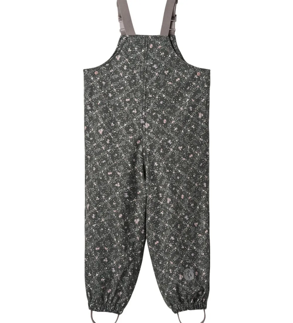 Børn Wheat Regntøj|Regnbukser m. Seler - PU - Charlo - Forest Lake Checked Fl