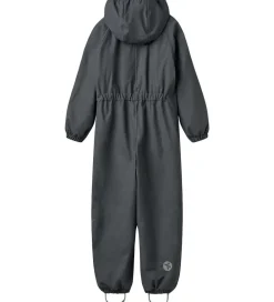 Børn Wheat Regntøj>Regndragt m. Termo - PU - Aiko - Greyblue