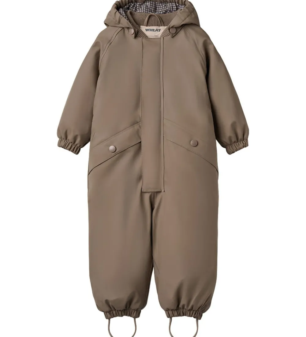 Børn Wheat Regntøj|Regndragt m. Termo - PU - Aiko - Dry Wood