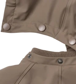 Børn Wheat Regntøj|Regndragt m. Termo - PU - Aiko - Dry Wood