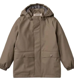 Børn Wheat Termotøj|Regntøj>Regnjakke m. Termo - PU - Aju - Dry Wood