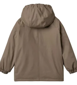 Børn Wheat Termotøj|Regntøj>Regnjakke m. Termo - PU - Aju - Dry Wood