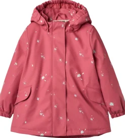 Børn Wheat Regntøj>Regnjakke m. Termo - PU - Rika - Floating Flowers