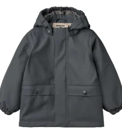 Børn Wheat Termotøj|Regntøj|Regnjakke m. Termo - PU - Aju - Greyblue