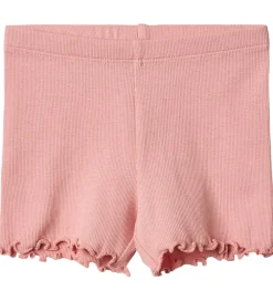 Børn Wheat Shorts Og Knickers|Shorts - Rib - Sine - Rose