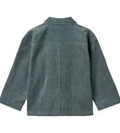 Børn Wheat Skjorter|Skjorte - Fløjl - Sage - Stormy Weather