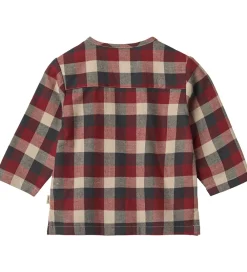 Børn Wheat Skjorter>Skjorte - Shelby - Red Blue Check