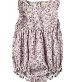 Børn Wheat Sommerdragter>Sommerdragt - Emmaline - Lilac Checked Flowers