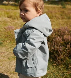 Børn Wheat Sommerjakker></noscript>Sommerjakke m. Fleece - Karl - Cloudy Sky