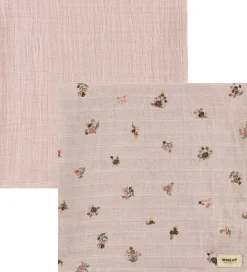 Wheat Stofbleer|Pusletid>Stofbleer - 2-Pak - 65x65 cm - Muslin Kaja - Soft Lilac