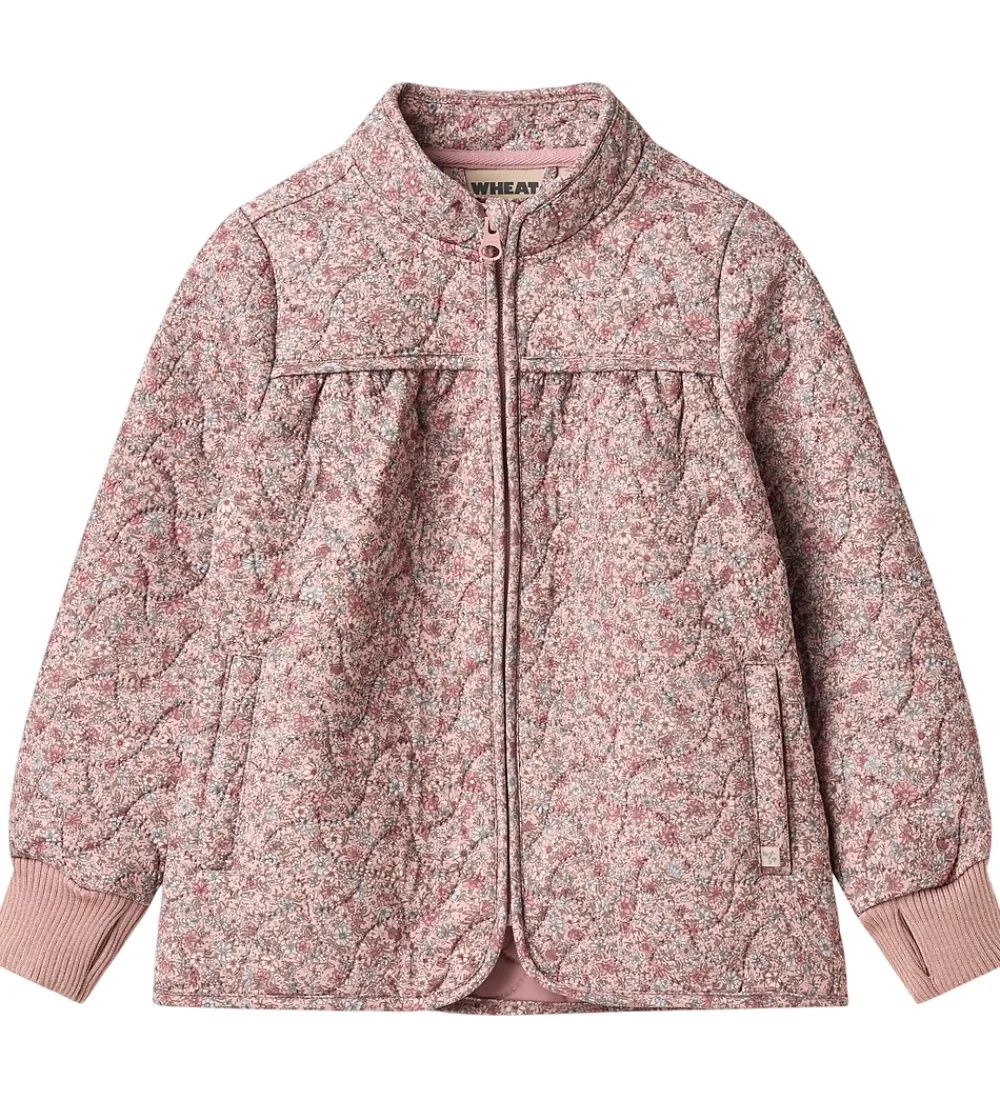 Børn Wheat Termotøj>Termojakke - Thilde - Soft Lavender Flowers