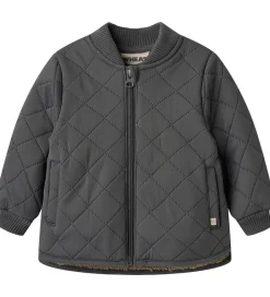 Børn Wheat Termotøj>Termojakke m. Fleece - Benni - Black Sea