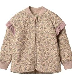 Børn Wheat Termotøj|Termojakke m. Fleece - Ellas - Mellow Peach Tapestry