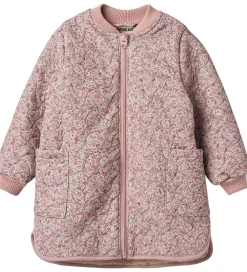 Børn Wheat Termotøj|Termojakke m. Fleece - Helga - Soft Lavender Flowers