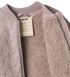 Børn Wheat Termotøj></noscript>Termojakke m. Fleece - Helga - Dusty Purple