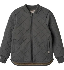 Børn Wheat Termotøj>Termojakke m. Fleece - Benni - Black Sea