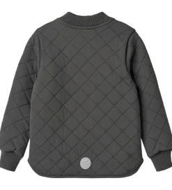 Børn Wheat Termotøj>Termojakke m. Fleece - Benni - Black Sea