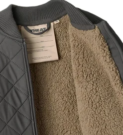 Børn Wheat Termotøj></noscript>Termojakke m. Fleece - Benni - Black Sea