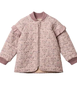 Børn Wheat Termotøj|Termojakke m. Fleece - Ellas - Rose Dust Tapestry