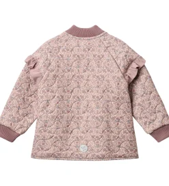 Børn Wheat Termotøj|Termojakke m. Fleece - Ellas - Rose Dust Tapestry