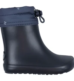 Wheat Gummistøvler|Termostøvler - Barfods - Navy