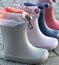 Wheat Gummistøvler|Termostøvler - Barfods - Navy