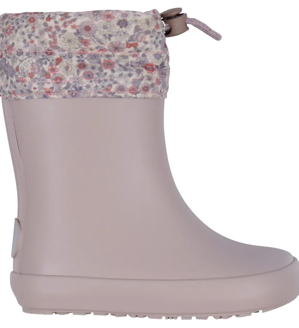 Wheat Gummistøvler|Termostøvler - Barfods - Rose Powder