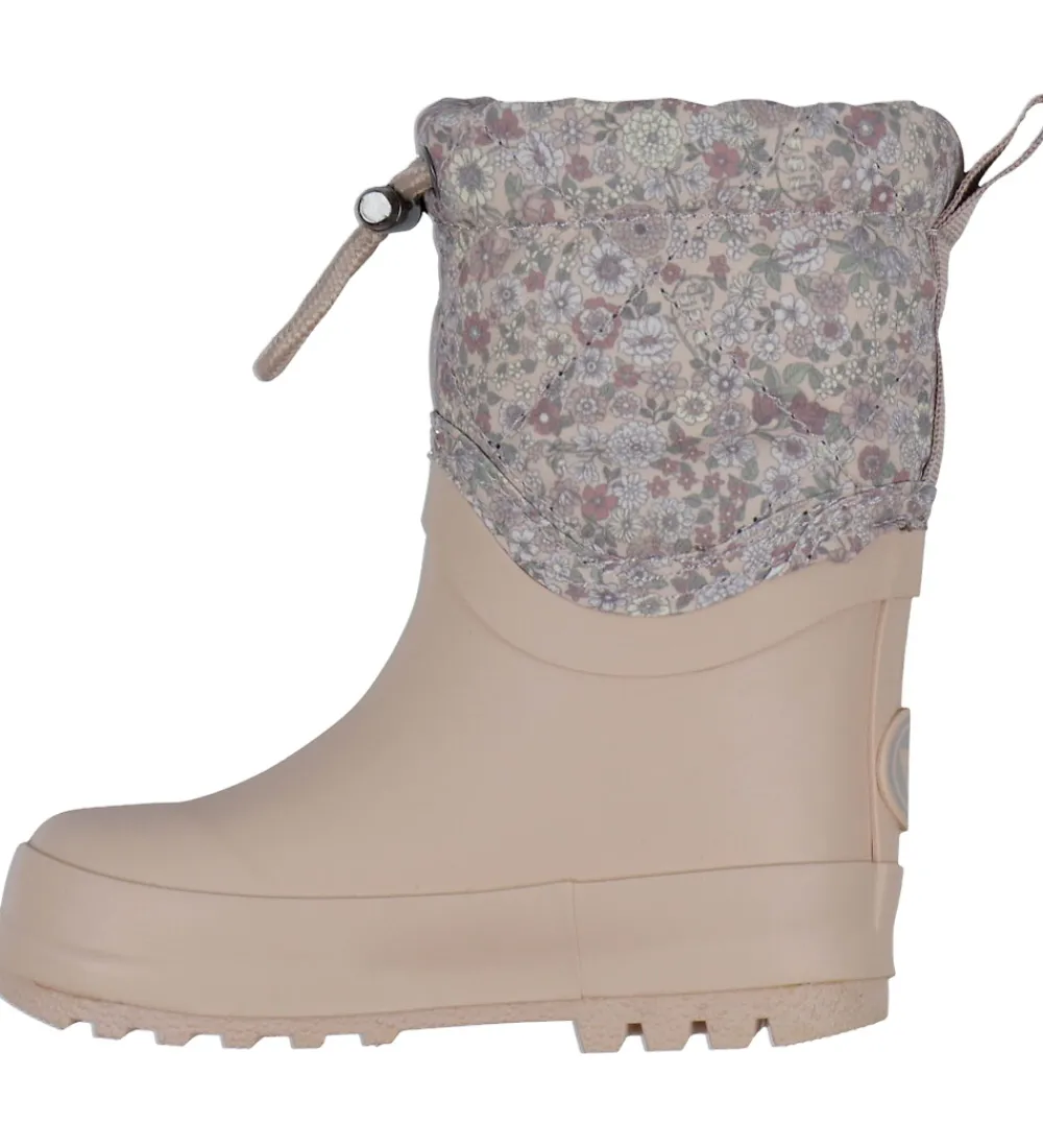 Wheat Termostøvler|Gummistøvler|Termostøvler - Drizzle - Rose Dust Flowers