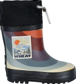 Wheat Gummistøvler|Termostøvler - Rainbow Waves