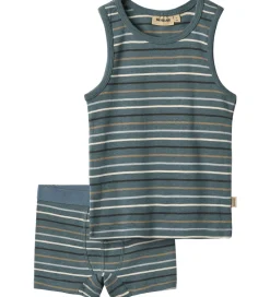 Børn Wheat Undertøj|Undertøj - Lui - Blue Multi Stripe