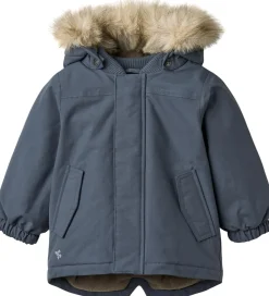 Børn Wheat Vinterjakker|Vinterjakke - Kasper - Greyblue