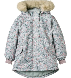 Børn Wheat Vinterjakker>Vinterjakke - Mathilde - Soft Rain Flowers