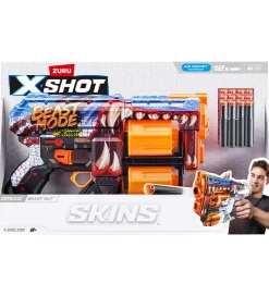 X-SHOT Udeleg Og Udendørs Legetøj|Skumgevær - Skins - Beast Out