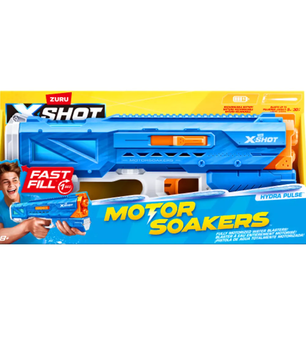 X-SHOT Vandleg>Vandgevær - Motoriseret - 650 ml - Hydra Pulse